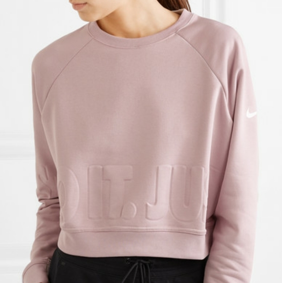 nike versa crop sweatshirt